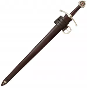Templerschwert kaufen Accolade echtes und scharf  das Ritterschlagschwert